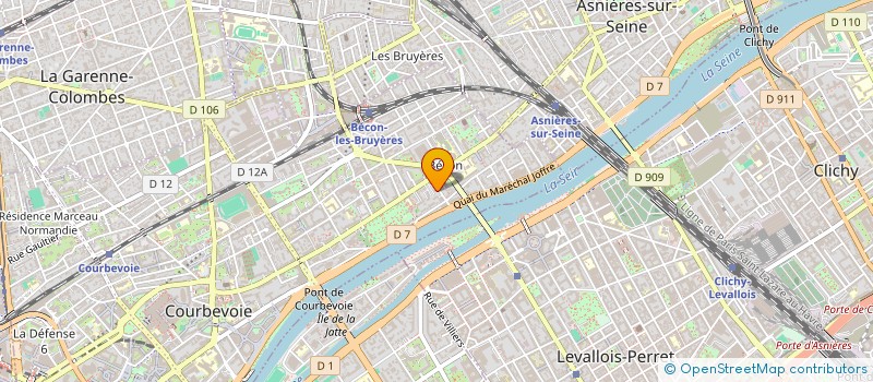 localisation de l'entreprise MONSIEUR ARTURO LUNA IBARRA à COURBEVOIE