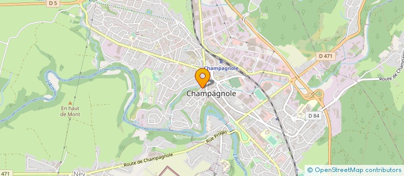 localisation de l'entreprise MONSIEUR ARTURO SEDENO DE LA CRUZ à CHAMPAGNOLE