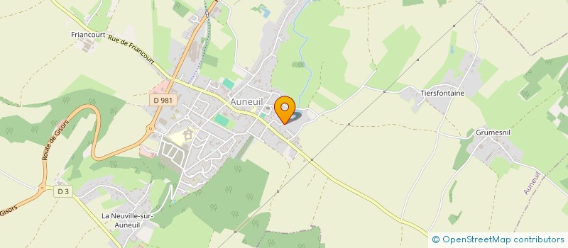 localisation de l'entreprise MONSIEUR ARTURS ROGOZINS  AUNEUIL