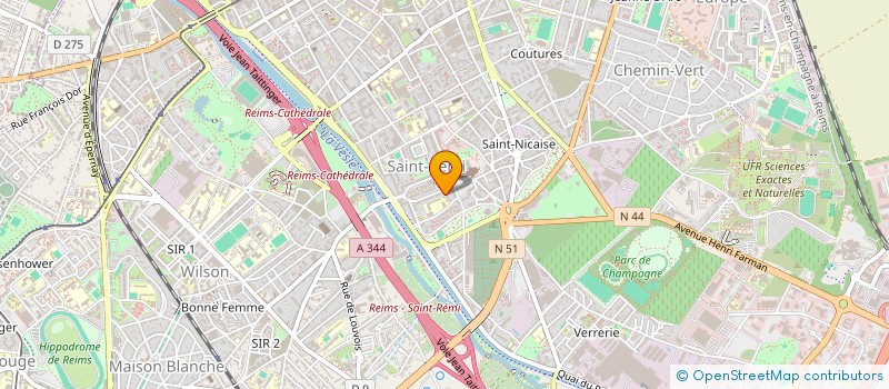 localisation de l'entreprise MONSIEUR ARTURS STABINIS  REIMS