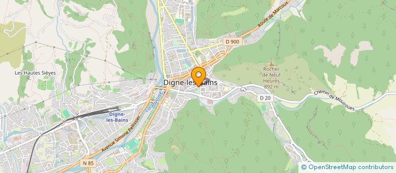 localisation de l'entreprise MONSIEUR ARTYOM GASPARYAN à DIGNE-LES-BAINS