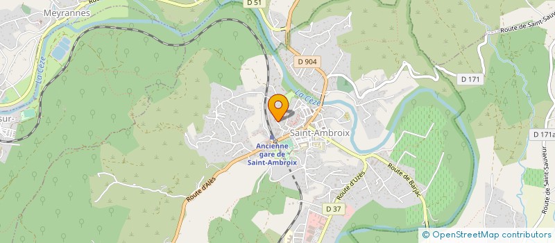 localisation de l'entreprise MONSIEUR ARTYOM YEGHIAZARYAN  SAINT-AMBROIX