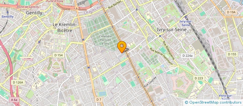 localisation de l'entreprise MONSIEUR ARULANANTHAM SELVATHAS  IVRY-SUR-SEINE