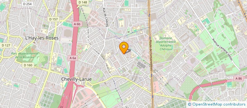 localisation de l'entreprise MONSIEUR ARVIND SAMY  CHEVILLY-LARUE