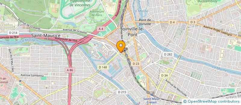 localisation de l'entreprise MONSIEUR ARVINDER SINGH  JOINVILLE-LE-PONT