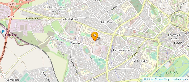 localisation de l'entreprise MONSIEUR ARWEN TANGUY à CAEN