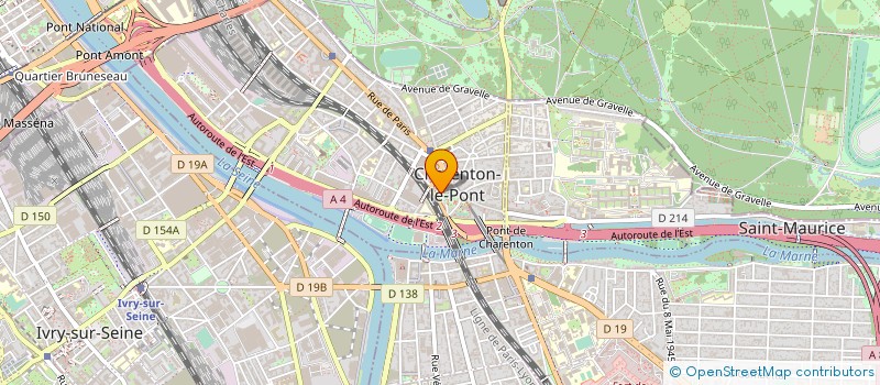 localisation de l'entreprise MONSIEUR ARY BITTON à CHARENTON-LE-PONT