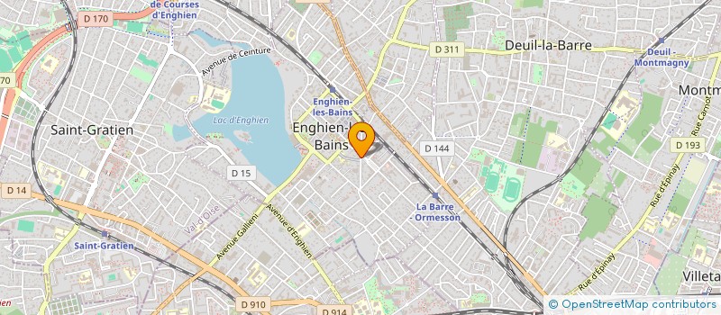 localisation de l'entreprise MONSIEUR ARY GUMUCHIAN  ENGHIEN-LES-BAINS