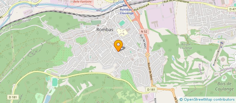 localisation de l'entreprise MONSIEUR ARYAS ABDULAH CHARIF  ROMBAS