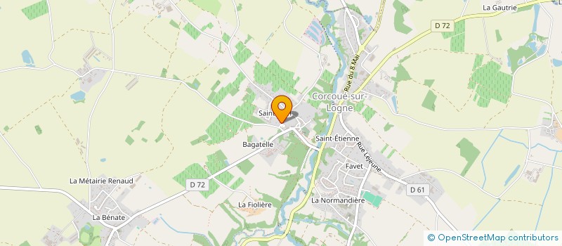 localisation de l'entreprise MONSIEUR ARYS LIYE-GOYER  CORCOUE-SUR-LOGNE