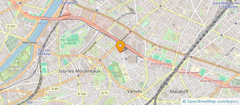 localisation de l'entreprise MONSIEUR ARYS SARKISSIAN à ISSY-LES-MOULINEAUX
