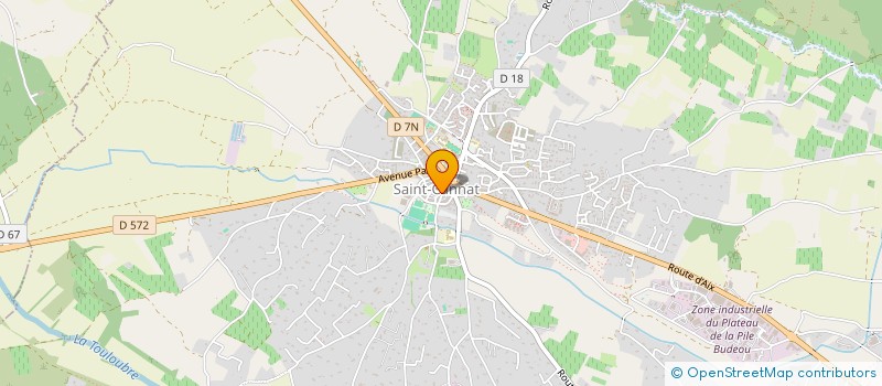 localisation de l'entreprise MONSIEUR ARZHEL POULIQUEN  SAINT-CANNAT