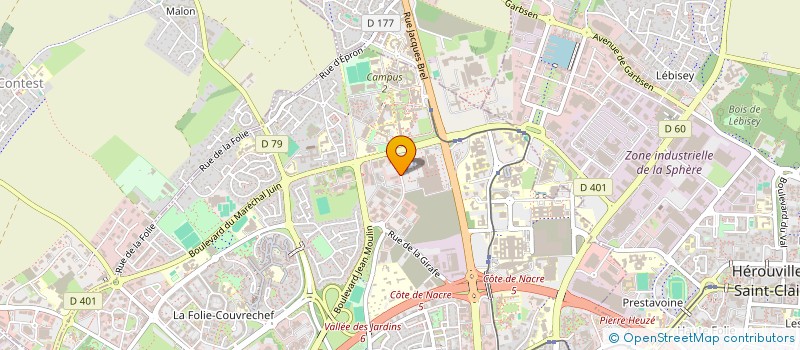 localisation de l'entreprise MONSIEUR ASAD EBRAHIMI à CAEN
