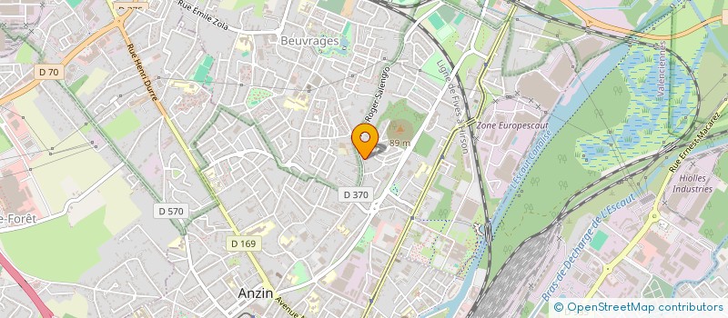 localisation de l'entreprise MONSIEUR ASAD JABARKHEL  ANZIN