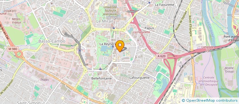 localisation de l'entreprise MONSIEUR ASAD MOHAMED ABDI  TOULOUSE