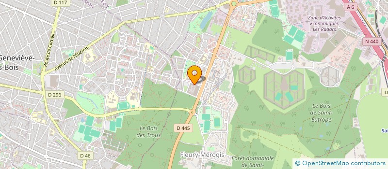 localisation de l'entreprise MONSIEUR ASAD STANIKZAI  FLEURY-MEROGIS