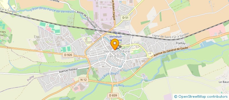 localisation de l'entreprise MONSIEUR ASAD SYED AFTAB  VERNEUIL D'AVRE ET D'ITON