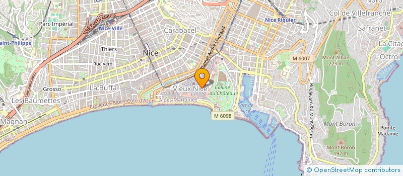 localisation de l'entreprise MONSIEUR ASAD VENTRELLA à NICE