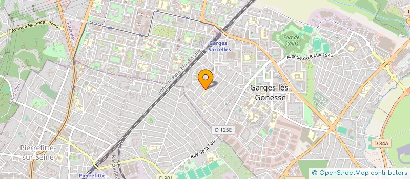 localisation de l'entreprise MONSIEUR ASAD ZIA PARVEZ  GARGES-LES-GONESSE