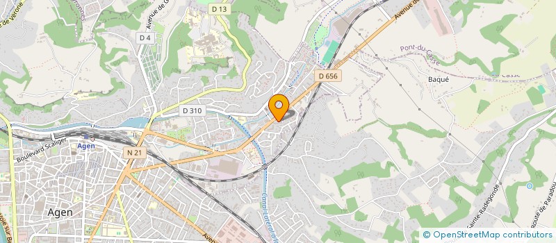 localisation de l'entreprise MONSIEUR ASADULLAH KAMAWAL  AGEN