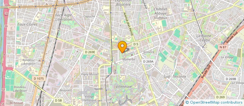 localisation de l'entreprise MONSIEUR ASADULLAH RAHMATI  GRENOBLE