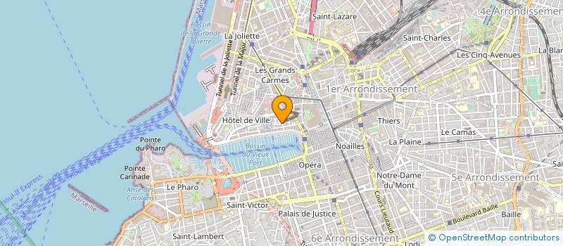 localisation de l'entreprise MONSIEUR ASADUZZAMAN APU  MARSEILLE