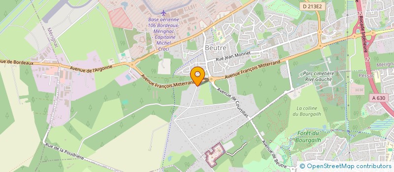 localisation de l'entreprise MONSIEUR ASAEL CORSELLIS  MERIGNAC