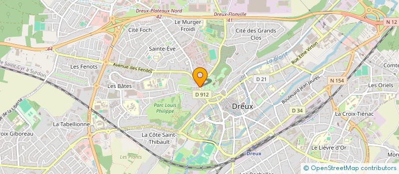 localisation de l'entreprise MONSIEUR ASAF BURKAY à DREUX