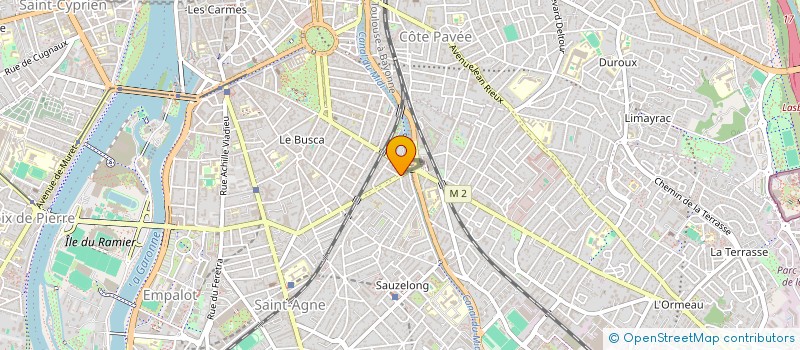 localisation de l'entreprise MONSIEUR ASAFAA HARRATA  TOULOUSE