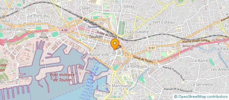 localisation de l'entreprise MONSIEUR ASANULLAH ZADRAN  TOULON