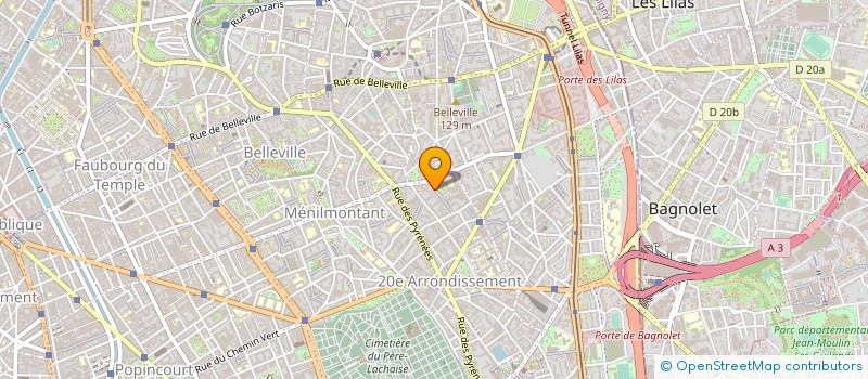 localisation de l'entreprise MONSIEUR ASAR SEFIANE  AUBERVILLIERS