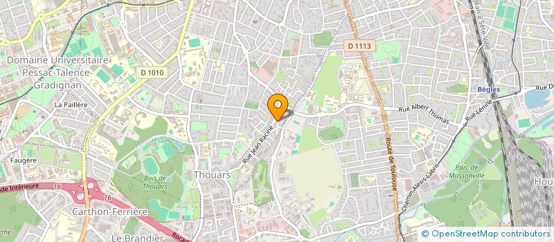 localisation de l'entreprise MONSIEUR ASATUR ICHMELYAN  TALENCE