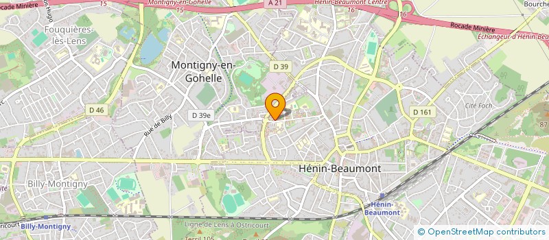 localisation de l'entreprise MONSIEUR ASEER MOMAND  HENIN-BEAUMONT