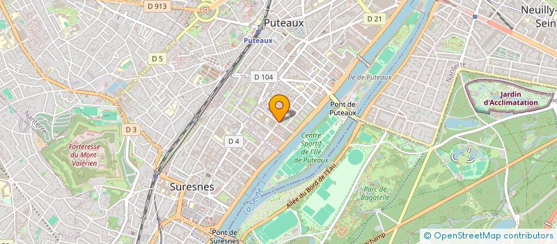 localisation de l'entreprise MONSIEUR ASEM IBRAHIM  PUTEAUX