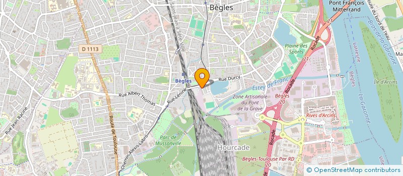 localisation de l'entreprise MONSIEUR ASEN LENGEROV à BEGLES
