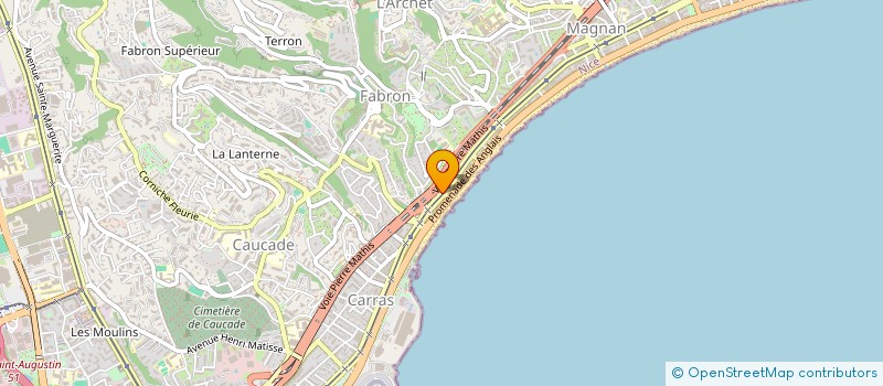 localisation de l'entreprise MONSIEUR ASEN SIRAKOV à NICE