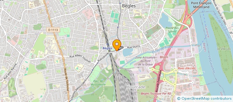 localisation de l'entreprise MONSIEUR ASEN ZAPRINOV à BEGLES