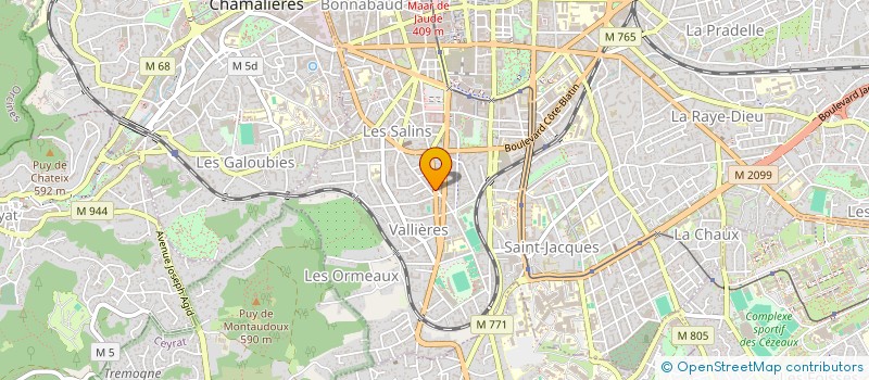 localisation de l'entreprise MONSIEUR ASENSIO SANCHEZ  CLERMONT-FERRAND