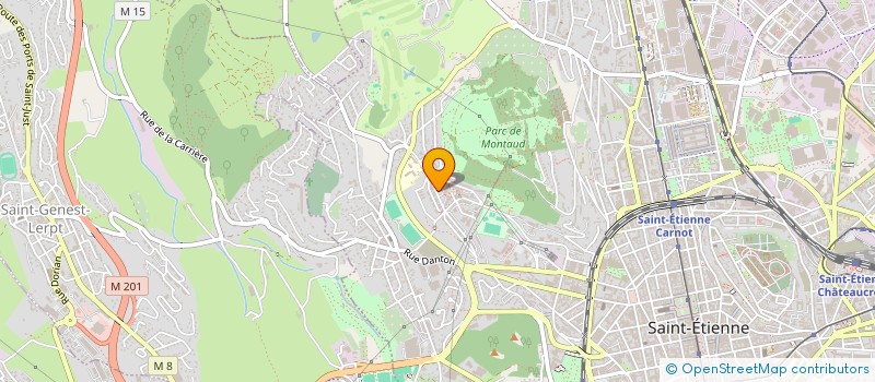 localisation de l'entreprise MONSIEUR ASER NZENGUE  SAINT-ETIENNE