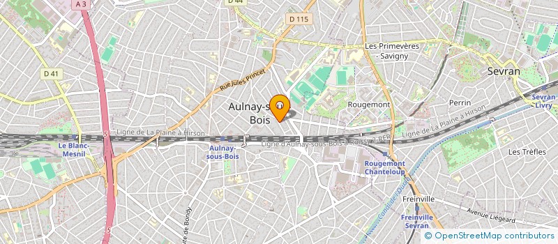 localisation de l'entreprise MONSIEUR ASEWINE VIJAYAKUMAR à AULNAY-SOUS-BOIS