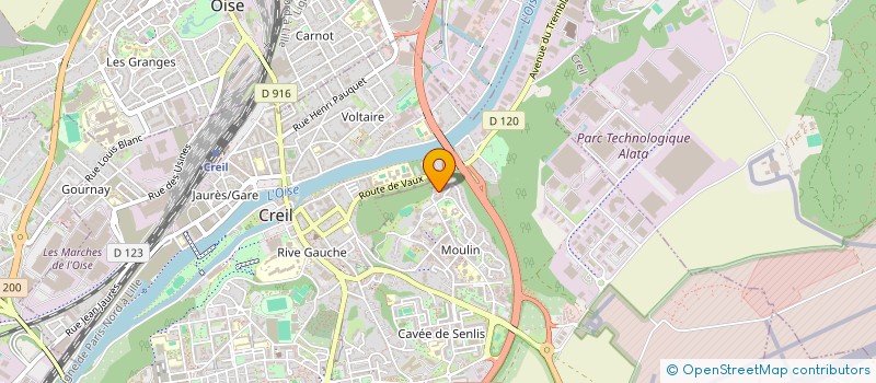 localisation de l'entreprise MONSIEUR ASF AUTO  CREIL