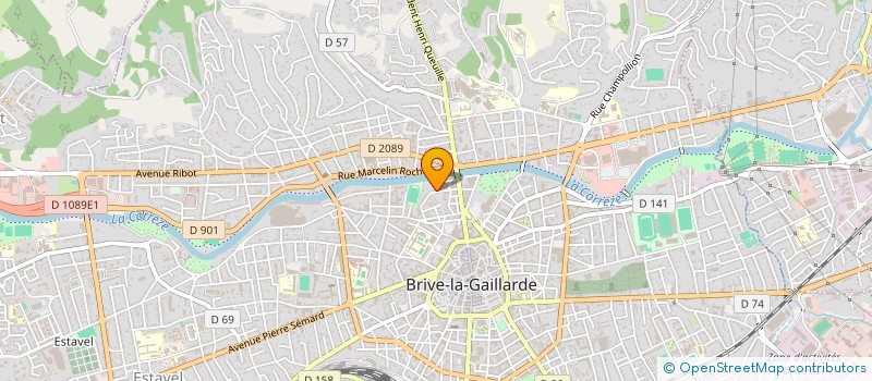 localisation de l'entreprise MONSIEUR ASGHAR JAFARI  BRIVE-LA-GAILLARDE