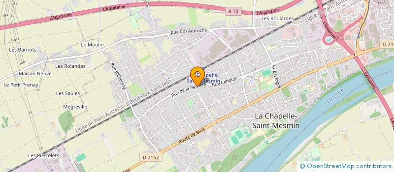 localisation de l'entreprise MONSIEUR ASGHAR MOHAMMED à LA CHAPELLE-SAINT-MESMIN