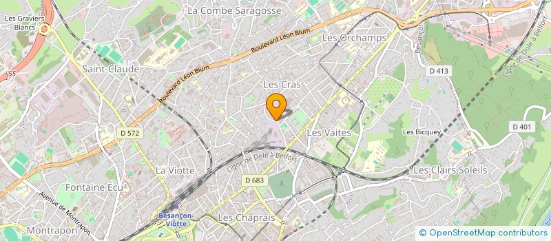 localisation de l'entreprise MONSIEUR ASH-HAAD KAUFID  BESANCON