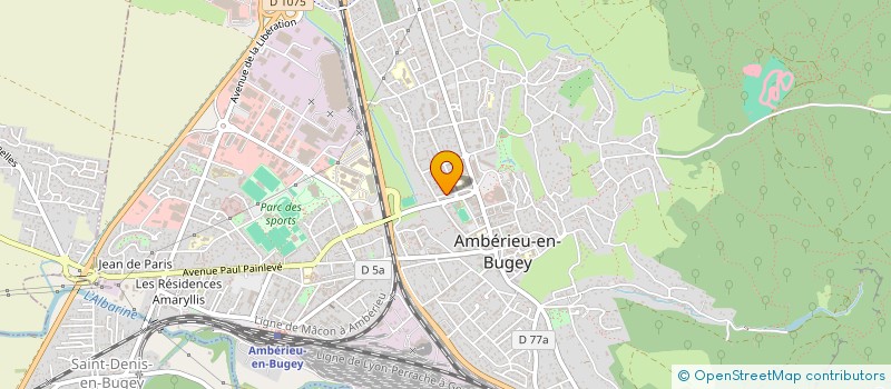 localisation de l'entreprise MONSIEUR ASHABULLYAMIN NESAR  AMBERIEU-EN-BUGEY