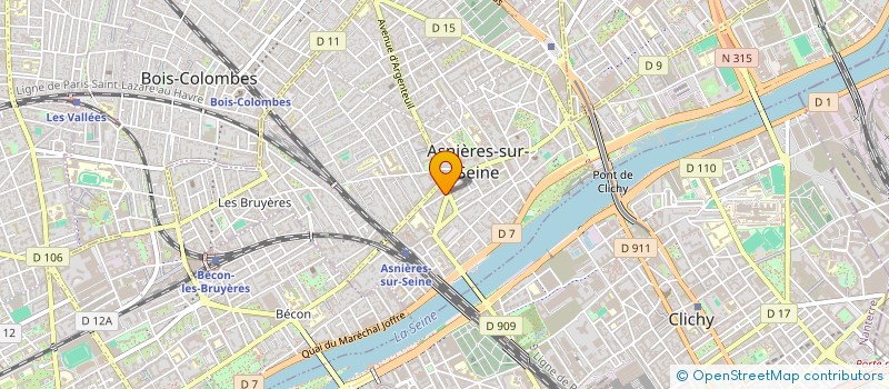 localisation de l'entreprise MONSIEUR ASHFAAQUE BHUNNOO à ASNIERES-SUR-SEINE