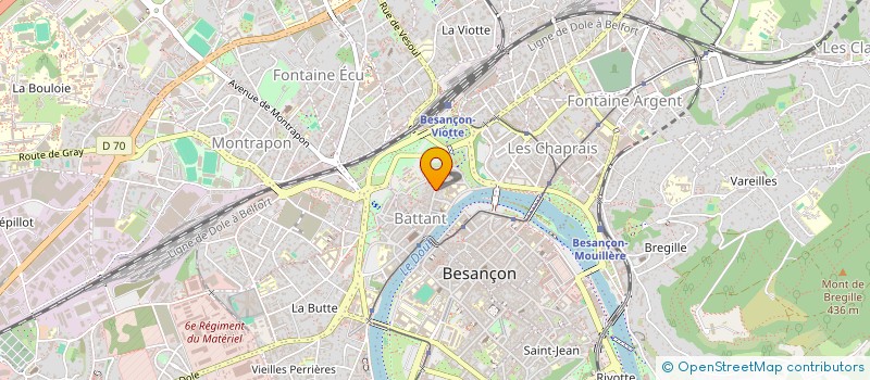 localisation de l'entreprise MONSIEUR ASHFAK AHMED à BESANCON