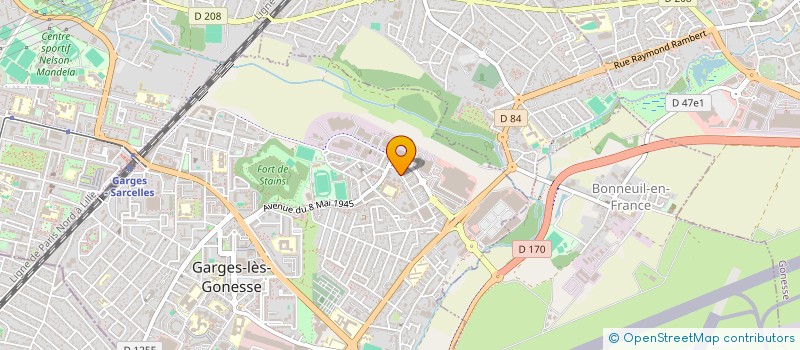 localisation de l'entreprise MONSIEUR ASHIQ-HAMID MOHAMED SABEERULLA  GARGES-LES-GONESSE