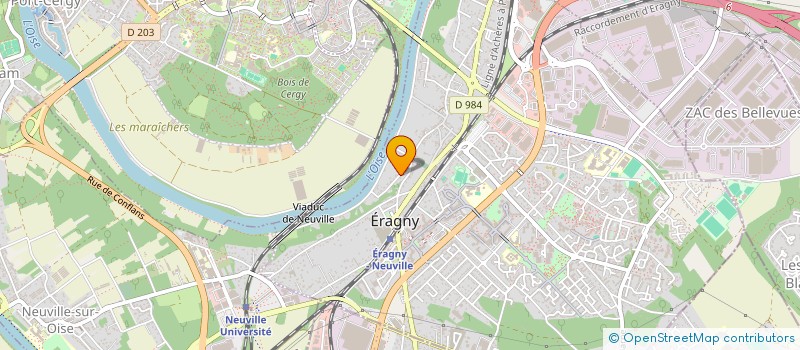 localisation de l'entreprise MONSIEUR ASHISH SAUBA  ERAGNY