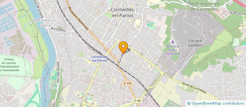 localisation de l'entreprise MONSIEUR ASHLEY CHASAGRANDE à CORMEILLES-EN-PARISIS